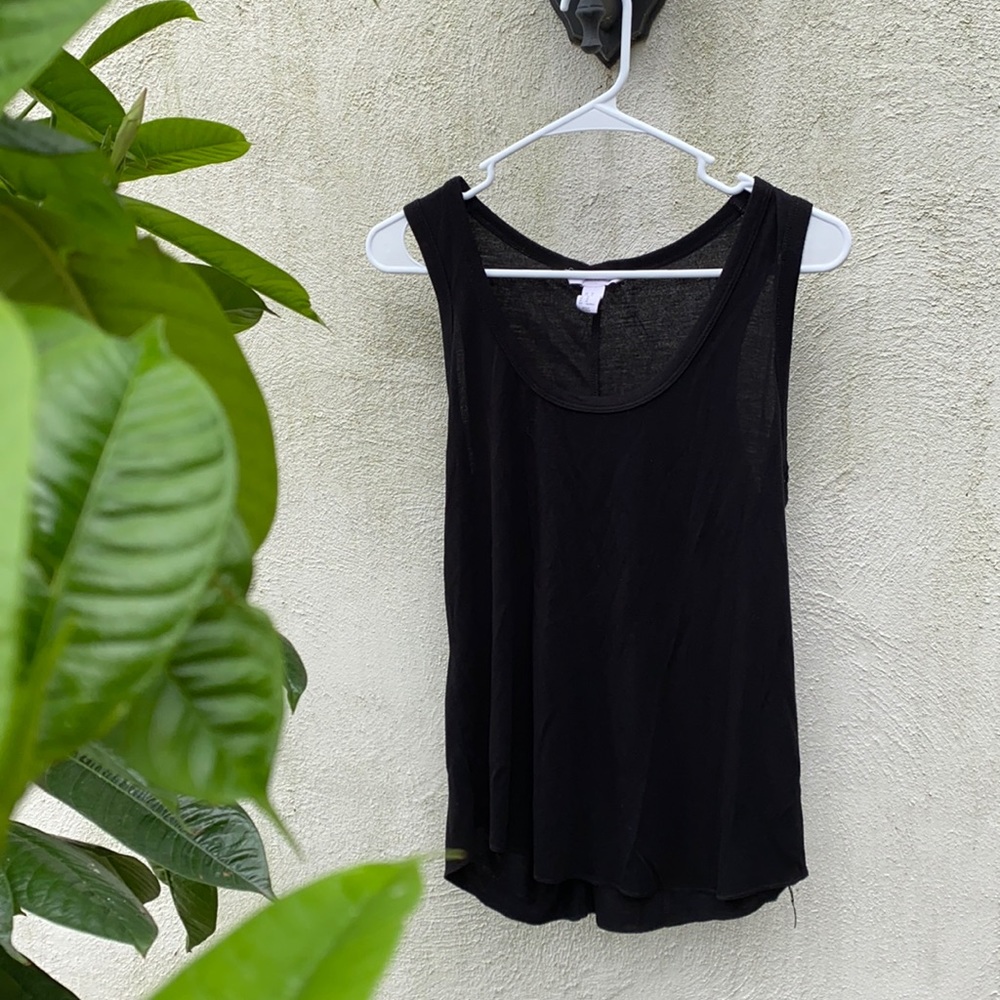 Black Tank Top Nice Shirt